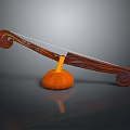 Crossbow Mechanical Crossbow Shift Bow and Arrow Shoot Far Equipment Weapons High-tech Crossbow 3d model