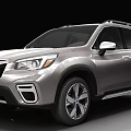 Silver Modern SUV With Roof Rack Alloy Wheels And Front Grille Design