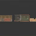 Wooden Storage Boxes In Various Sizes And Colors For Home Organization