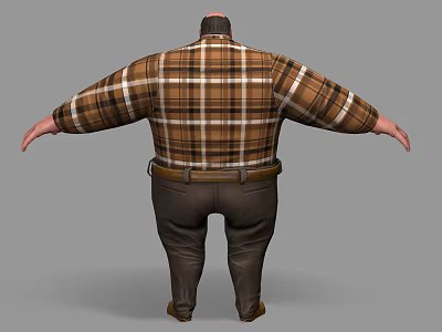 Modern game character cartoon foreign man 3d model Modern game character cartoon foreign man 3d model