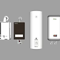 Different Types Of Home Water Heaters With Various Designs And Sizes