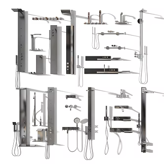 Modern faucet 3d model
