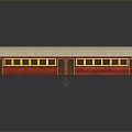 moving rail car subway car train car train car car train light rail subway high-speed rail 3d model