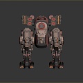 Mech Warrior Mech Soldier Machine Battlearm Mechanical Battlearm Machine Fighter Robot 3d model