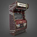 Arcade arcade game machine entertainment equipment 3d model