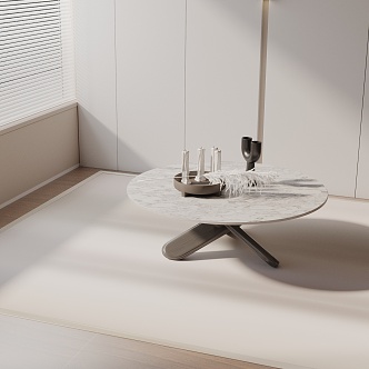 Modern coffee table 3d model