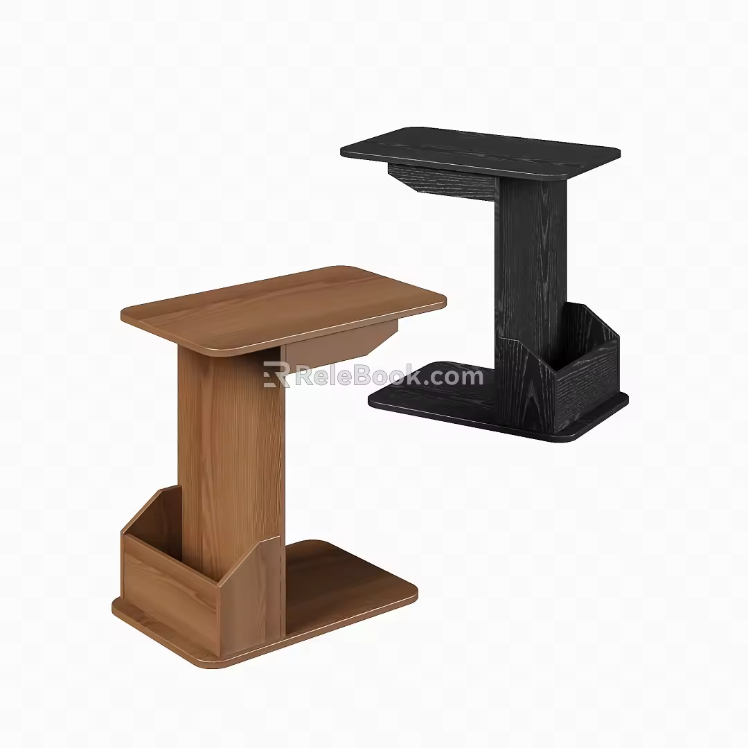 Several types of corners 3d model
