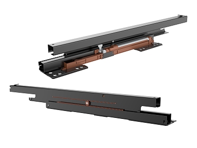 Hardware rail 3d model