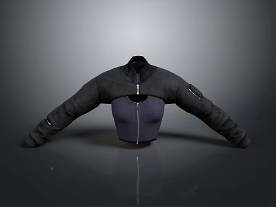 Jacket Leather Jacket Fashion Jacket Casual Jacket Windproof Jacket Windproof Jacket Denim Jacket Men Jacket 3d model
