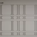 Decorative Gypsum Line with Various Design Styles and Patterns for Interior Decoration 3d model