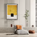 Modern Lazy Sofa Lazy Sofa Combination 3d model