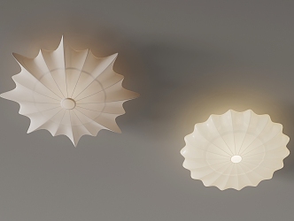 French ceiling lamp 3d model