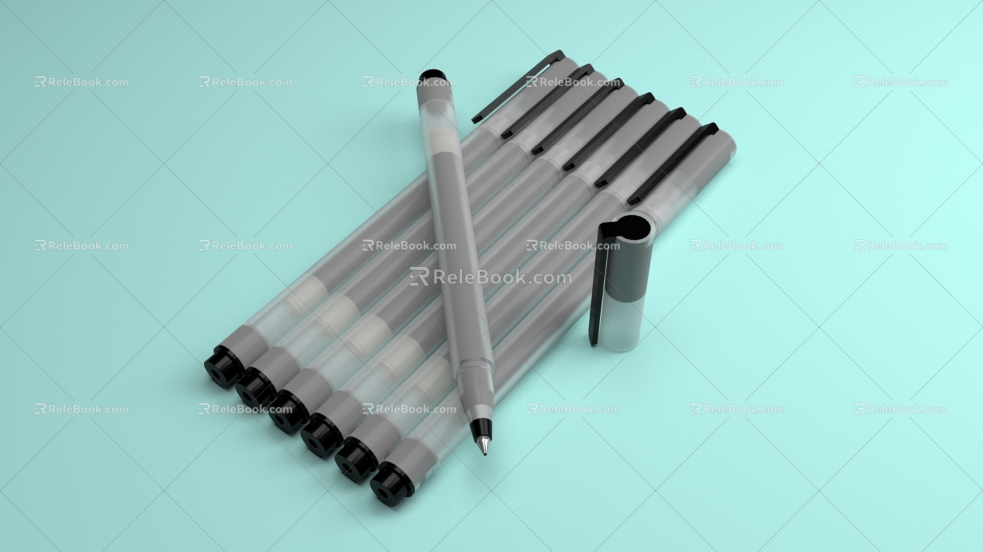 neutral pen 3d model