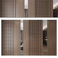 Arbor Wood Lattice Partition Panels Enhance Modern Interior Design With Wooden Finish
