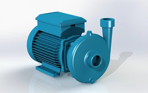 Kepeida Water Pump Calpeda BC22-А Water Pump Horizontal Pump Electric Pump Electric Pump Motor Kepeida 3d model