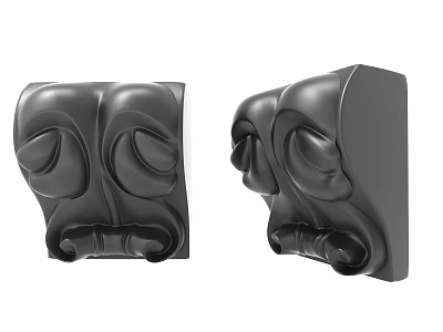 modern carving 3d model modern carving 3d model