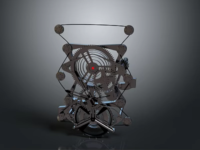 Durable Hardware Tools With Gear Mechanism For Industrial Repairs And Maintenance 3d model