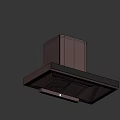 Modern Sleek Range Hood Kitchen Appliance With Black Design For Home Kitchens