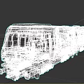 Modern City Commuter Train With Multiple Carriages Large Front Windows And Brown Black Exterior