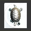Turtle Cartoon Turtle Snapping Turtle Chickbill Turtle Reptile Cold Blooded Animal Reptile Class 3d model