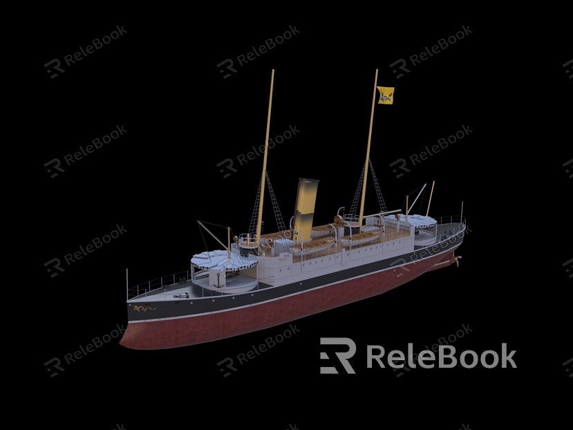 Beiyang Navy Crash Cruiser Chao Yong model