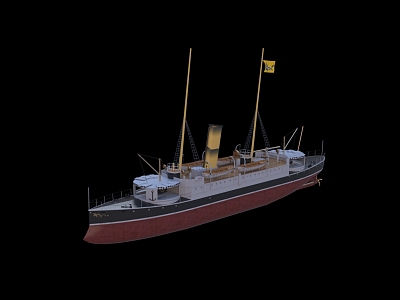 Beiyang Navy Crash Cruiser Chao Yong model