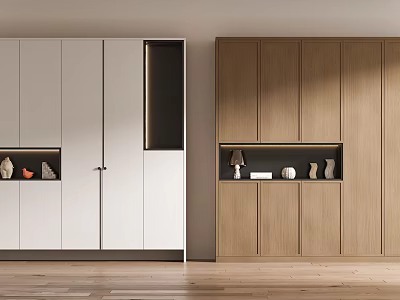 Entrance Cabinet Shoe Cabinet 3d model