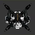 Robot Assistant Small Robot Butler Robot Butler Figure Game Figure 3d model