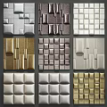 Upholstered Wall Panels in Various Colors Textures and Modern Designs for Interior Wall Decor