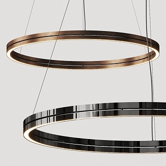 Ring chandelier 3d model