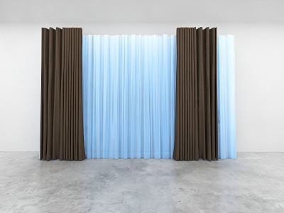 Curtains 3d model