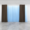 Curtains 3d model