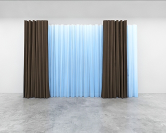 Curtains 3d model