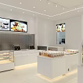 Cake Shop Light Color 3d model