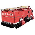 Fire Engine Future Fire Engine Science Fiction Fire Engine 3d model