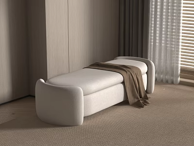 Modern Shoe Changing Stool Modern Shoe Changing Stool 3d model