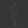 Traditional Handmade Bow Weapon With Sharp Arrows And Wooden Structure