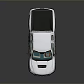 Sleek Silver Pickup Truck With Crew Cab And Off Road Wheels Design