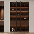 Middle Style Bookcase 3d model