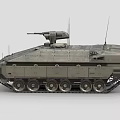 Multi-function Infantry Vehicle Armored Vehicle Tank IFV-6C Panther Infantry Fighter Military Vehicle 3d model