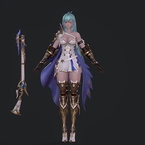 Game Characters 3d model