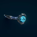Sword Dagger Sword Fantasy Weapon Game Props 3d model