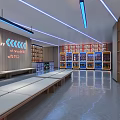 Modern Nightclub Interior With Colorful Lights And Spacious Dance Floor