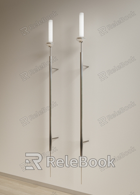 Modern Metal Wall Lamp Long Strip Wall Lamp Large Wall Lamp model