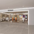 BELINSON Clothing Store Interior Design Featuring Fashion Racks Mannequins Open Layout And Modern Lighting