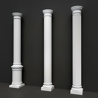 Jane's Roman Column 3d model