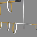 Modern Chandelier Simple Chandelier 3d model