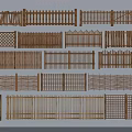 Various Styles of Wooden Garden Fence with Classic and Modern Patterns