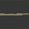 Tracks Cartoon Tracks Animation Tracks Railways Realistic Railways 3d model