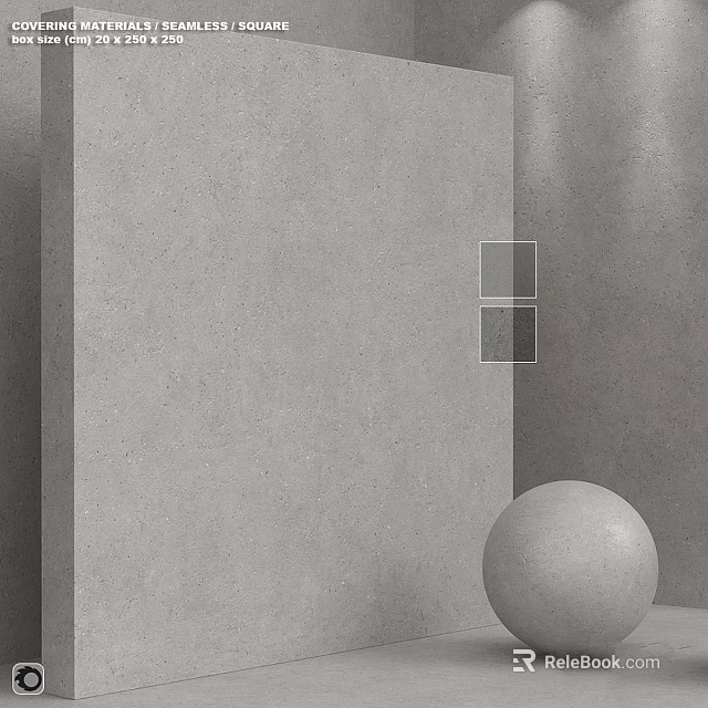 Gray Architectural Wall Components With Sphere And Small Square Details 3d model